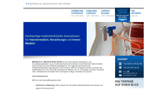 Desktop Screenshot of medicalinnovation.eu